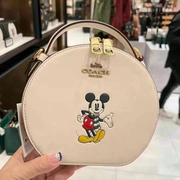 Coach Disney X Coach Canteen Crossbody Bag With Mickey Mouse NWT - Main Image